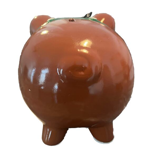 RE Room Essentials Christmas Reindeer Antlers Piggy Coin Deer Holiday Bank RARE - Picture 6 of 9